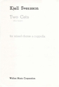 Two Cats SATB a Cappella Chorpartitur