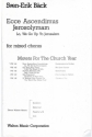 Sven-Erik Back, Ecce Ascendimus Jerosolymam SATB a Cappella Chorpartitur