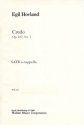 Egil Hovland, Credo SATB Chorpartitur