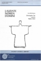 Christopher Tye, Laudate Nomen Domini SATB Chorpartitur
