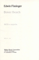 Edwin Fissinger_Matthew Arnold, Dover Beach SATB a Cappella Chorpartitur