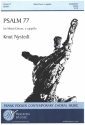 Psalm 77 for mixed chorus a cappella score (en)