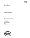 Brent Pierce, Sing Nol Instrumental Parts Stimmen-Set