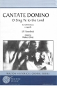 Jan Pieterszoon Sweelinck, Cantate Domino SSATB a Cappella Chorpartitur