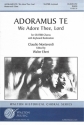 Claudio Monteverdi, Adoramus Te SATB Chorpartitur