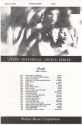 Antonn Dvork_Vitezslav Hlek, Many a Song SATB Chorpartitur