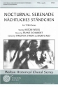 Anton Weiss_Franz Schubert, Nocturnal Serenade SATB a Cappella Chorpartitur