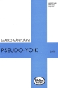 Pseudo-Yoik for mixed chorus a cappella vocal score