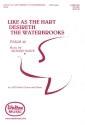 Richard Nance, Like As the Hart Desireth the Waterbrooks SATB Chorpartitur