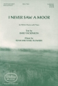 Sean Michael Flowers, I Never Saw a Moor SSAA Chorpartitur
