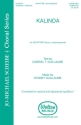 Sydney Guillaume, Kalinda SATB a Cappella Chorpartitur