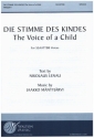 Die Stimme des Kindes for mixed chorus (SSAATTBB) a cappella vocal score (dt/en)