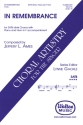 Jeffery L. Ames, In Remembrance SATB Chorpartitur