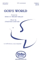 Jonathan Santore, God's World SATB a Cappella Chorpartitur