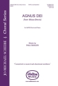 Paul Basler, Agnus Dei (from Missa Brevis) SATB Chorpartitur