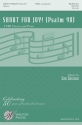 Dan Davison, Shout for Joy! TTBB Chorpartitur