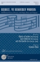 Stephen Main, Rejoice, Ye Heavenly Powers SATB Chorpartitur