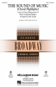 The Sound of Music (Choral Highlights) for mixed chorus (SAB) and piano score
