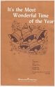 Eddie Pola, It's the Most Wonderful Time of the Year 2-Part Choir Chorpartitur