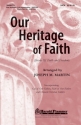 Our Heritage of Faith SATB Chorpartitur