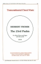 Herbert Fromm, The 23rd Psalm SATB Chorpartitur