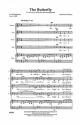 Anton Molina, The Butterfly SATB Chorpartitur