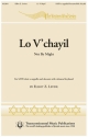 Elliot Z. Levine, Lo V'chayil SATB Chorpartitur