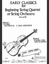 Early Classics String Quartet or String Orchestra Partitur + Stimmen