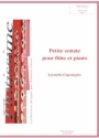 Leonello Capodaglio, Petite Sonate Pour Flute Et Piano Flte und Klavier Buch