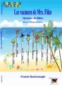 Franck Dentresangle, Les Vacances De Mrs Flute 4 Flten Partitur + Stimmen