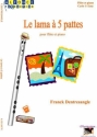 Franck Dentresangle, Le Lama  5 Pattes Flte und Klavier Buch