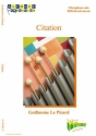 Guillaume Le Picard, Citation Vibraphone Buch