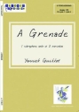 Yannick Guillot, A Grenade (L. Streablog) Vibraphone, 2 Marimbas Partitur + Stimmen