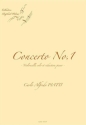 Carlo Alfredo Piatti, Concerto No 1 - Reduc Piano - Cello und Klavier Klavierauszug