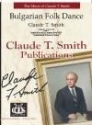 Claude T. Smith, Bulgarian Folk Dance Concert Band Partitur + Stimmen