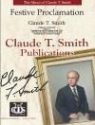 Claude T. Smith, Festive Proclamation Concert Band Partitur + Stimmen