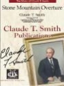 Claude T. Smith, Stone Mountain Overture Concert Band Partitur + Stimmen