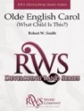 Olde English Carol Young Band Partitur + Stimmen