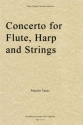 Martin Yates, Concerto for Flute, Harp & Strings Flute, Harp and String Orchestra Partitur