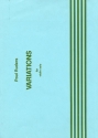 Poul Ruders, Variations For Violin Solo Violin Buch