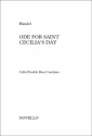 Georg Friedrich Hndel, Ode For Saint Cecilia's Day Cello, Double Bass and Basso Continuo Stimmen-Set