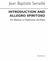 Introduction And Allegro (Euphonium/Piano) Euphonium Piano Accompaniment Buch