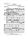 Johann Sebastian Bach, For Us a Child is Born: Alleluia! TBB or TTBB Keyboard [Organ or Piano] or Orchestra Stimme