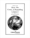 Here We Come A-Wassailing TTBB and Piano Stimme