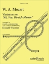 Wolfgang Amadeus Mozart_Donald Waxman, Variations on Ah, Vous Dirai-je 2 Pianos Buch