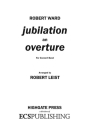 Robert Ward, Jubilation, An Overture Concert Band Partitur