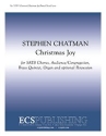 Stephen Chatman, Christmas Joy SATB, audience/congregation, Brass quintet, Organ, opt. Percussion Chorpartitur