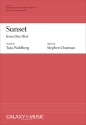 Stephen Chatman, Sunset from Due West SSAA unaccompanied Chorpartitur