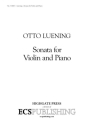 Otto Luening, Sonata for Violin and Piano Violine und Klavier Buch + Einzelstimme