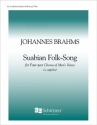 Johannes Brahms, Suabian Folk-Song TTBB a Cappella Stimme